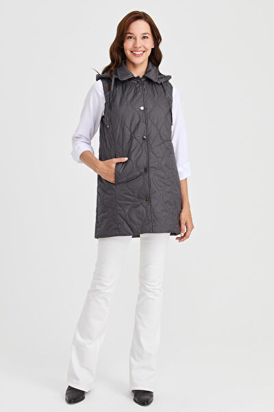 Desen Triko Kadın Yelek