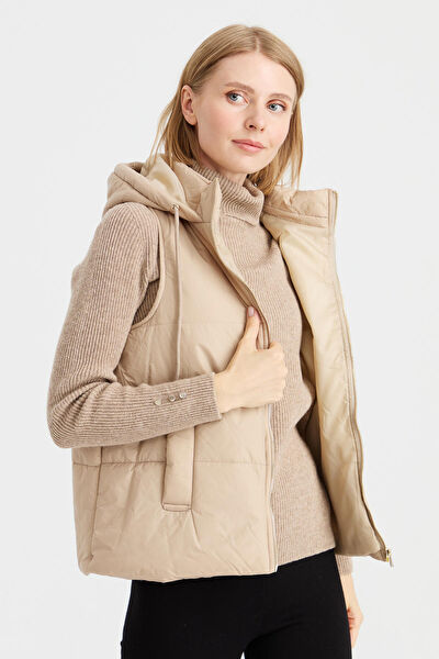 Desen Triko Kadın Yelek