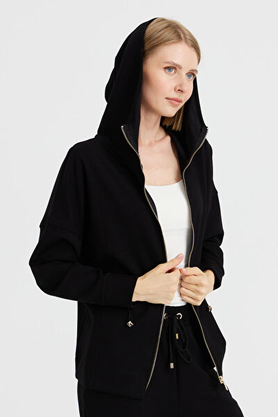 Desen Triko Kadın Sweatshirt