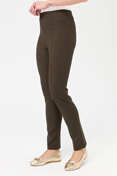 Desen Triko Kadın Tayt