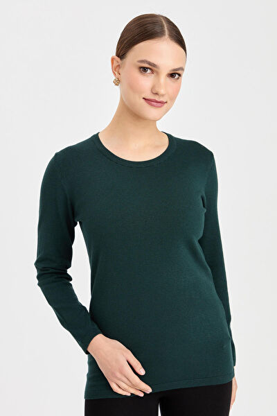 Desen Triko Kadın Bluz