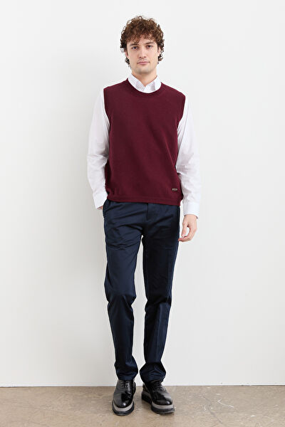 Desen Triko Erkek Yelek