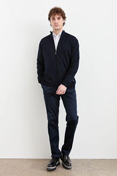 Desen Triko Erkek Ceket