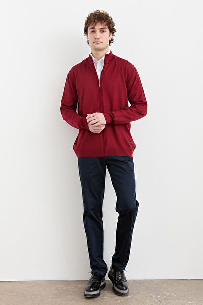 Desen Triko Erkek Ceket