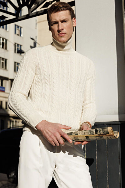 Desen Triko Erkek Triko, Kazak