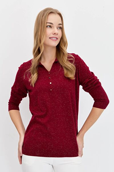 Desen Triko Kadın Bluz