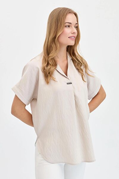 Desen Triko Kadın Bluz