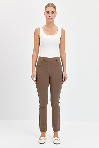 Desen Triko Kadın Tayt