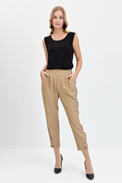 Desen Triko Kadın Pantolon