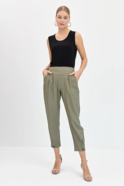 Desen Triko Kadın Pantolon