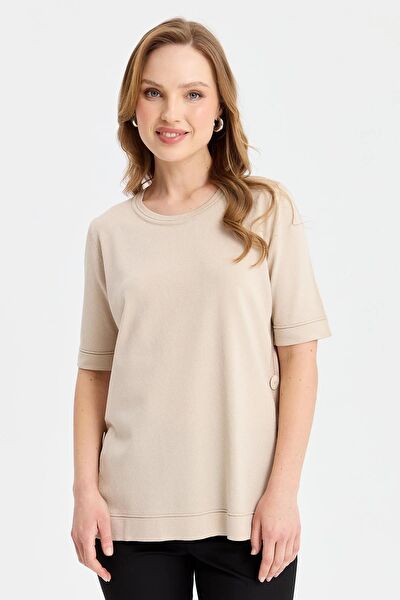 Desen Triko Kadın Bluz