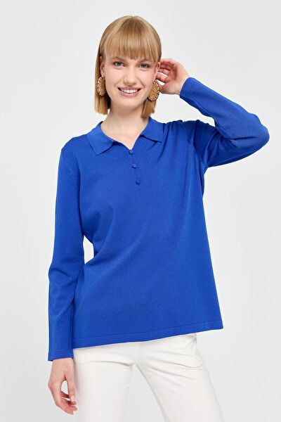 Desen Triko Kadın Bluz