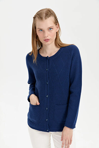 Desen Triko Günlük Hırka