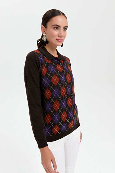 Desen Triko Kadın Triko, Kazak