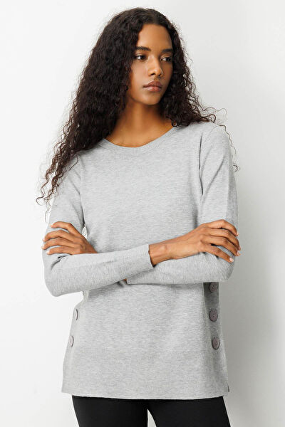 Desen Triko Kadın Bluz