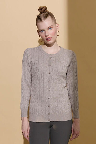 Desen Triko Günlük Hırka