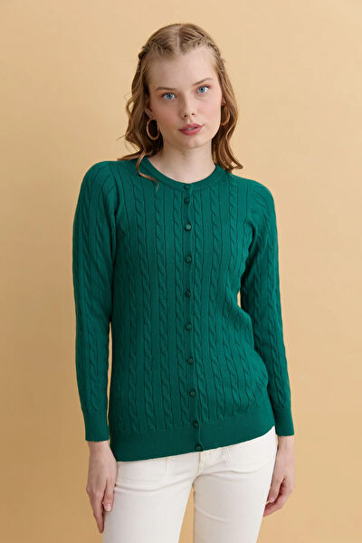 Desen Triko Günlük Hırka