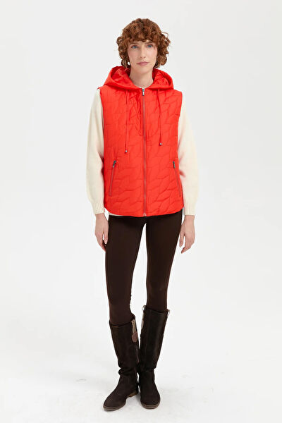 Desen Triko Kadın Yelek