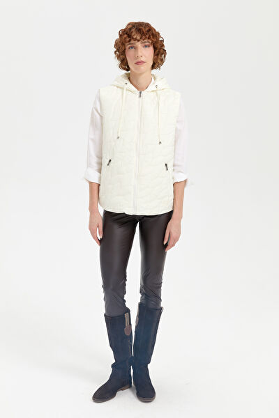 Desen Triko Kadın Yelek