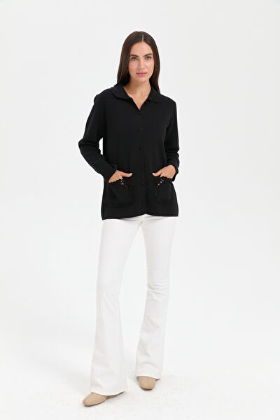 Desen Triko Günlük Hırka