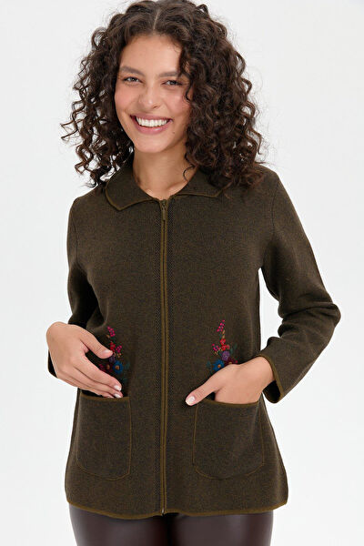 Desen Triko Günlük Hırka