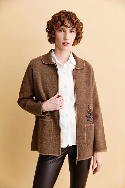 Desen Triko Günlük Hırka