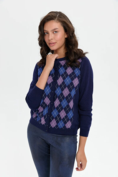 Desen Triko Günlük Hırka