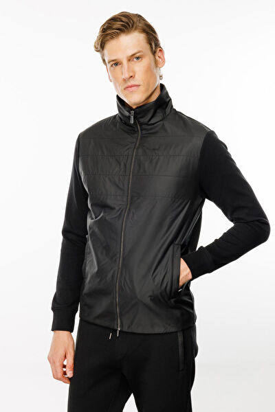 Desen Triko Erkek Sweatshirt