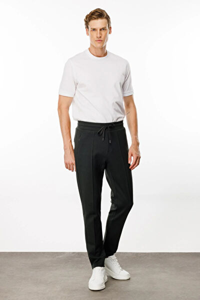 Desen Triko Erkek Pantolon