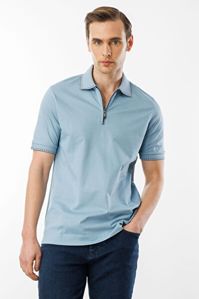 Desen Triko Erkek Tişört