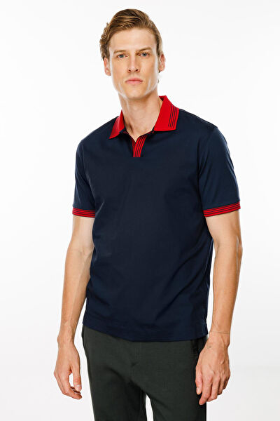 Desen Triko Erkek Tişört