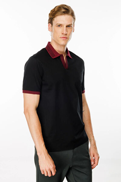 Desen Triko Erkek Tişört