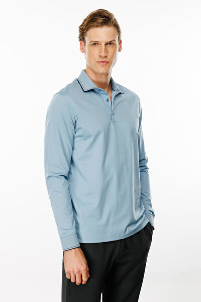 Desen Triko Erkek Sweatshirt