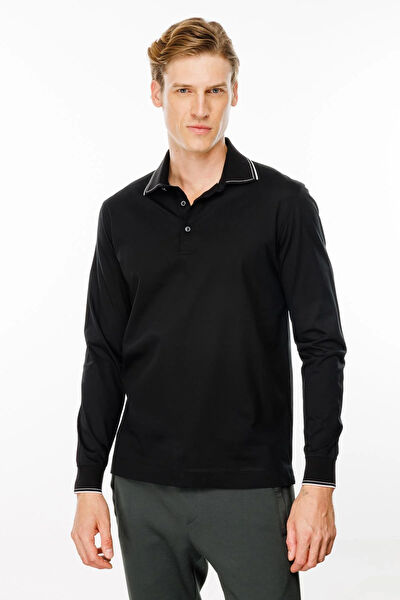 Desen Triko Erkek Sweatshirt