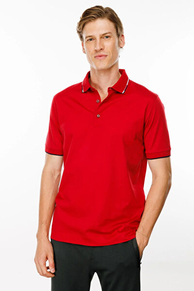 Desen Triko Erkek Tişört