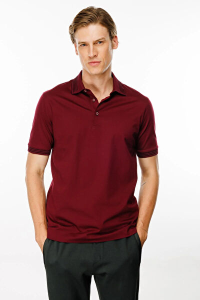 Desen Triko Erkek Tişört