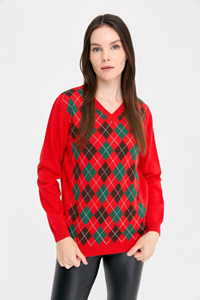 Desen Triko Kadın Triko, Kazak