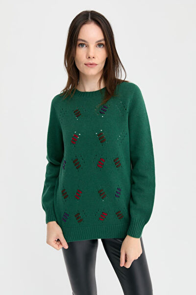 Desen Triko Kadın Triko, Kazak