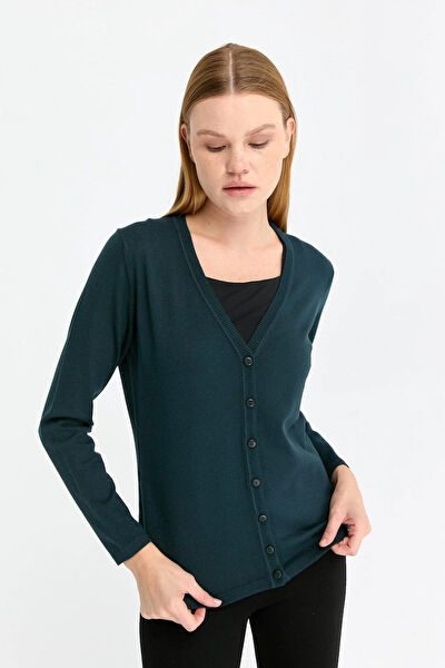 Desen Triko Günlük Hırka