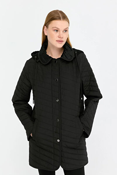 Desen Triko Kadın Ceket