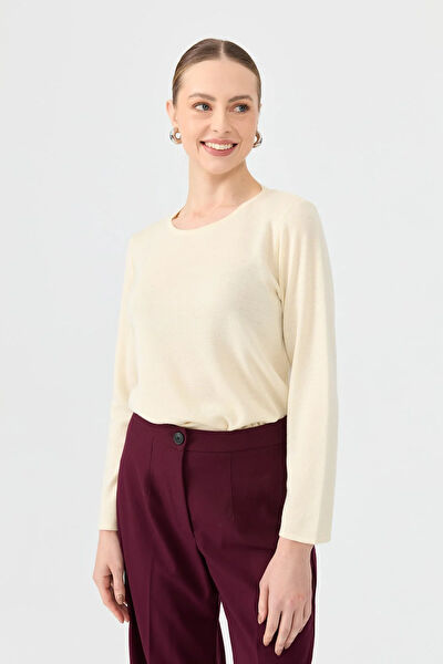 Desen Triko Kadın Bluz