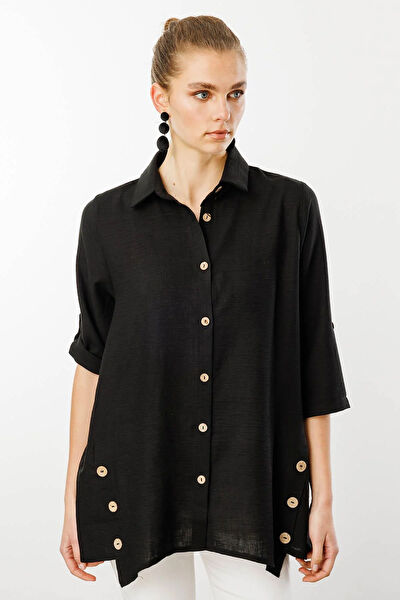 Desen Triko Kadın Gömlek