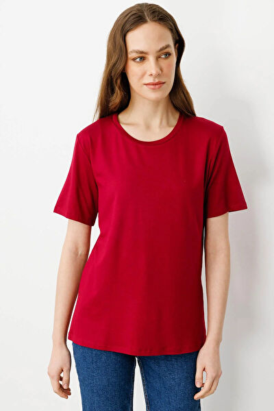 Desen Triko Kadın Tişört