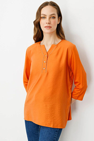 Desen Triko Kadın Bluz