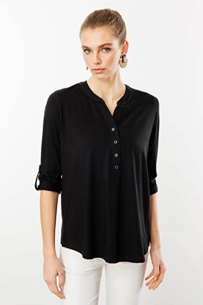 Desen Triko Kadın Bluz