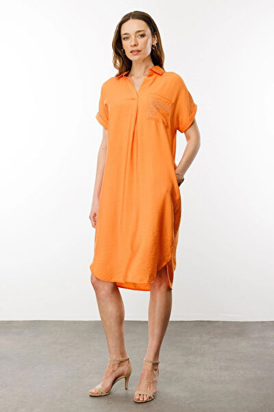 Desen Triko Yazlık Elbise