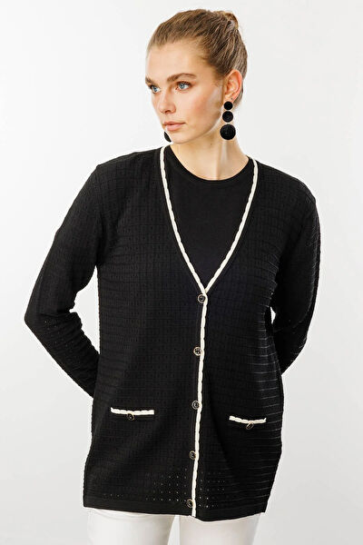 Desen Triko Günlük Hırka