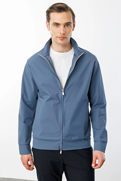 Desen Triko Erkek Mont, Kaban