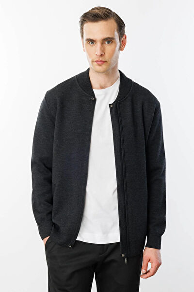 Desen Triko Erkek Ceket