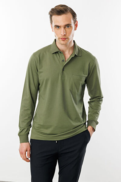 Desen Triko Erkek Sweatshirt